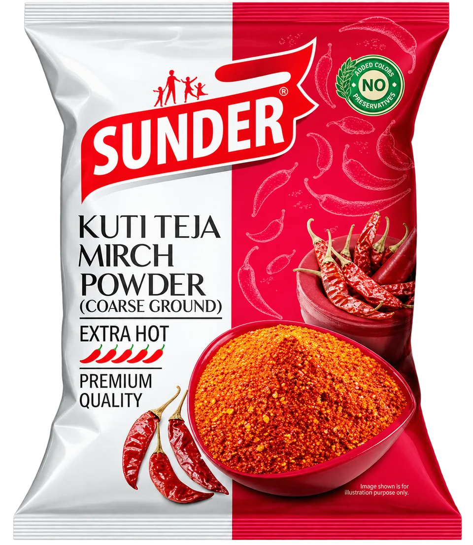 Kuti Teja Mirch Powder