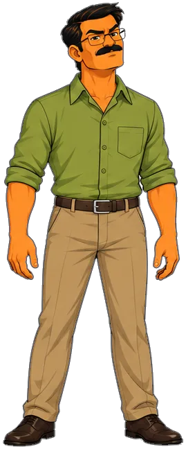 Rameshji, Chief Swaad Inspector